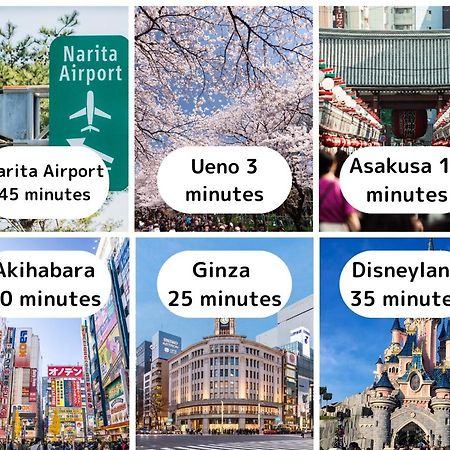 Ueno Minowa401 Lejlighed Tokyo Eksteriør billede