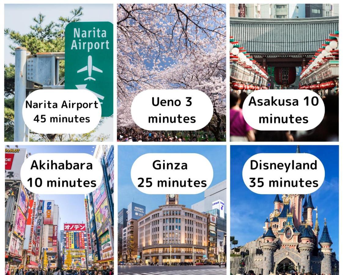 Ueno Minowa401 Lejlighed Tokyo Eksteriør billede